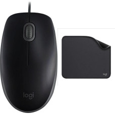 Logitech Mysz Logitech B110 Silent (910-005508) + Studio Series - GRAPHITE (956-000049)