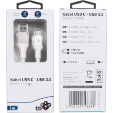 Tb Print USB cable TB Print USB-A - USB-C 2 m White (1_791106)