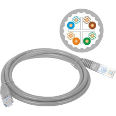 Alantec ALANTEC PATCH-CORD U/UTP KAT.6A LSOH 1.0M SZARY