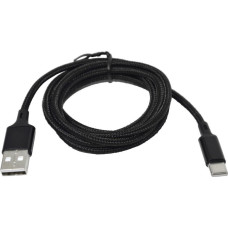 Msonic Kabel USB Msonic USB-A - USB-C 1 m Czarny (MLU541)