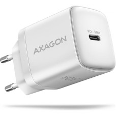 Axagon ACU-PD30W wall charger 1x QC3.0/AFC/FCP/PD type-C 30W white Mobilusis telefonas, Išmanusis telefonas, Išmanusis laikrodis, Planšetinis kompiuteris, Universalus Balta AC Spartusis įkrovimas Vidaus