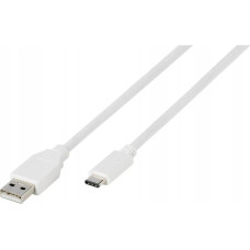 Vivanco Kabel USB Vivanco USB-A - USB-C 1.2 m Biały (2838756)