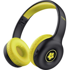Trust Nouna Laisvų rankų įranga Vielinis ir Bevielis Su lankeliu Skambučiai / muzika C tipo USB Bluetooth Juoda, Geltona