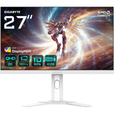 Gigabyte M27QA ICE kompiuterio monitorius 68,6 cm (27") 2560 x 1440 pikseliai Quad HD LED Balta