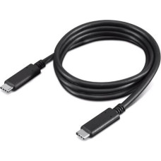Lenovo USB cable Lenovo USB-C - USB-C 1 m Black (4X90U90619)