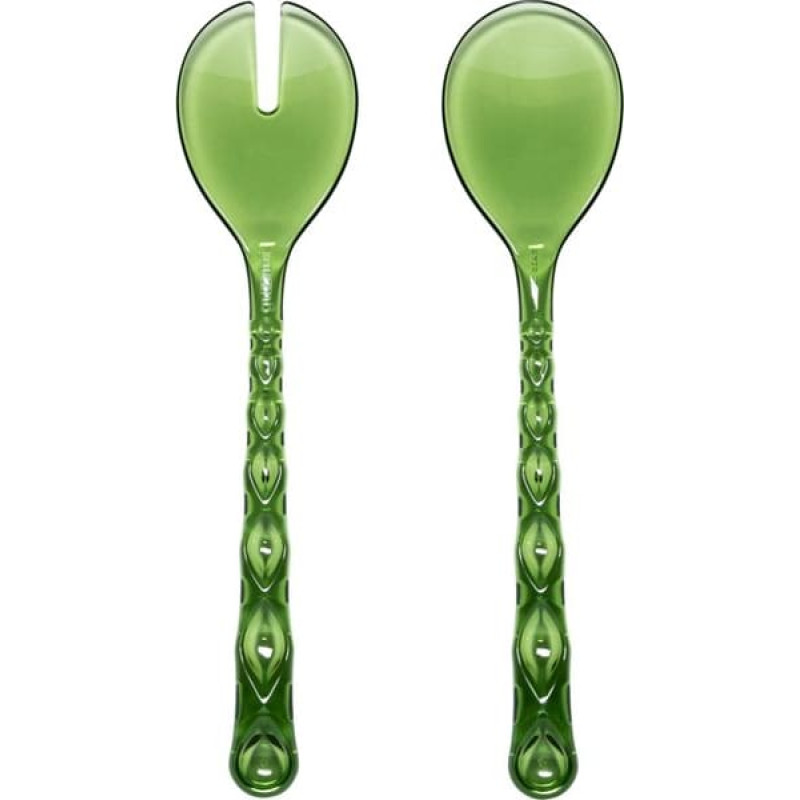 Guzzini VANITY Salatbesteck Water lily green
