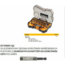 Dewalt ZESTAW KOŃCÓWEK FLEXTORQ 32cz. /MCALREN