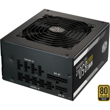 Cooler Master MWE 850 V2 Black, PC power supply black, 1x 12-pin high power GPU, 4x PCIe, cable management, 850 watts