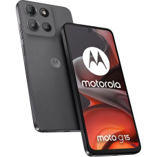Motorola moto g15 17,1 cm (6.72") Dviguba SIM jungtis Android 15 4G C tipo USB 4 GB 128 GB 5200 mAh Pilka
