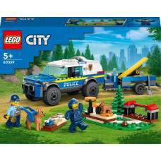 Lego City Police dog training in the field (60369)