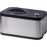 Unold 48826 Eismaschine & Joghurtbereiter EVA Kompresinis ledų gaminimo aparatas 1,5 L 120 W Juoda, Nerūdijančiojo plieno