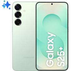 Samsung Galaxy S25+ 17 cm (6.7") Dviguba SIM jungtis Android 15 5G C tipo USB 12 GB 512 GB 4900 mAh Mėtų spalva