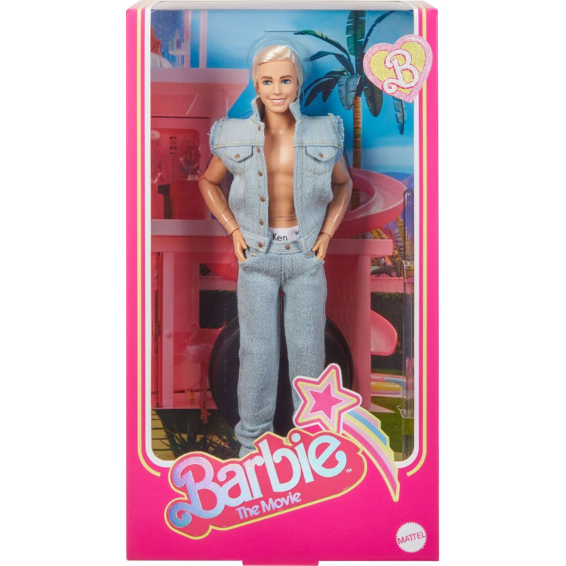 Mattel Barbie Signature The Movie - Ken doll from the film in jeans outfit and original Ken underwear, toy figure
