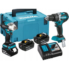 Makita .ZES.COMBO 18V (DHP484+DTW300) 3x5,0Ah DLX2359TJ1
