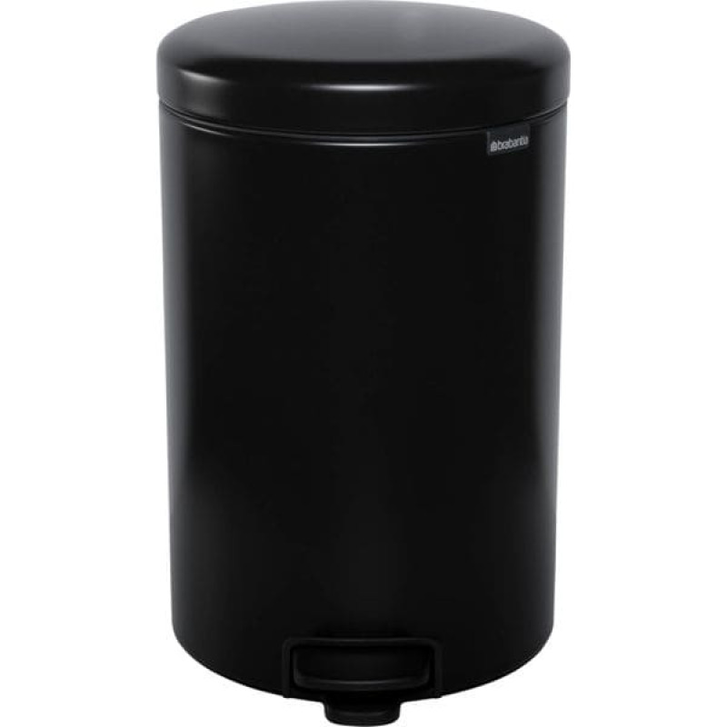Brabantia Pedal Bin Newicon 20,0 L black matt