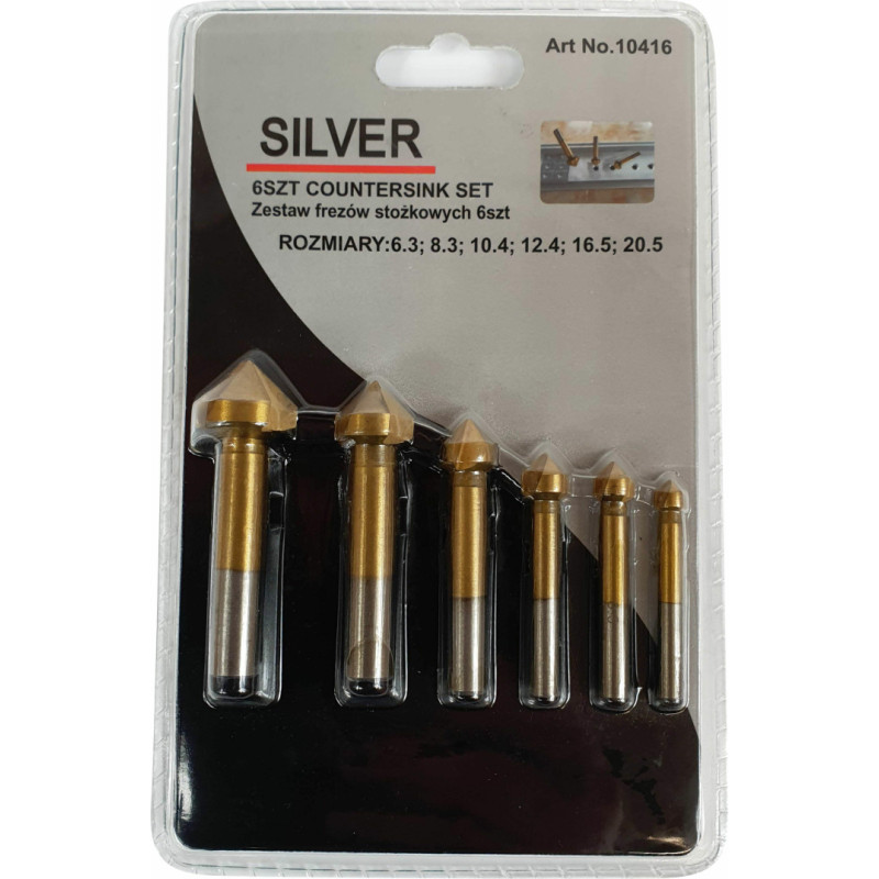 Silver POGŁĘBIACZ STOŻKOWYK PL. 6cz. 6,3-20,5 / SILVER