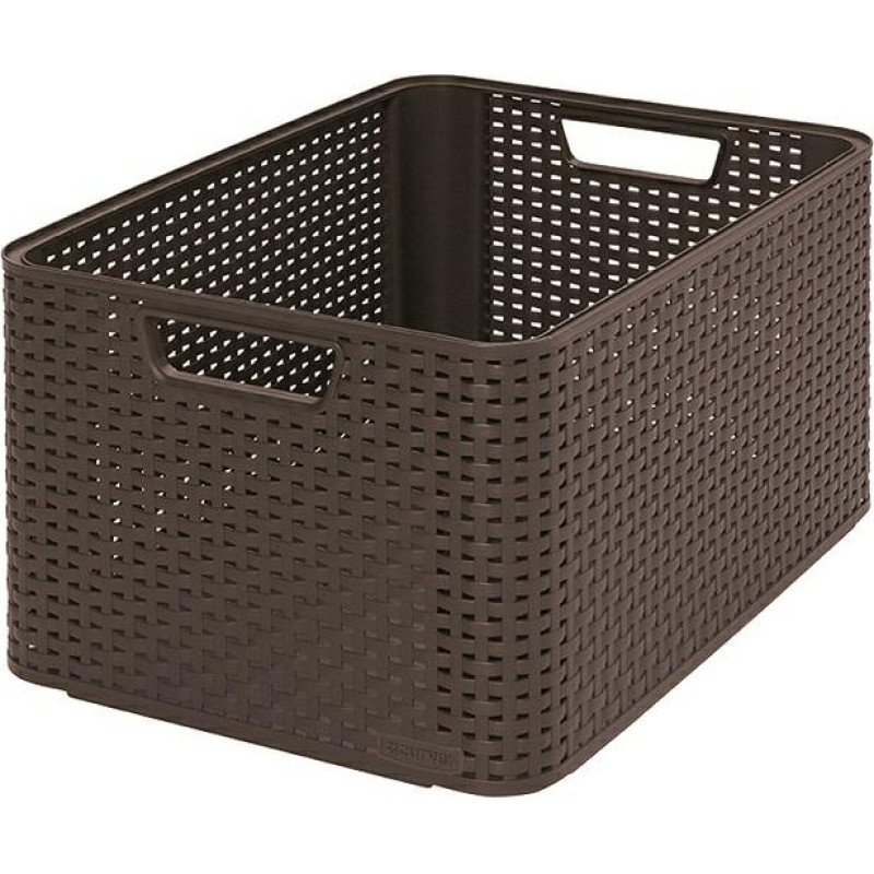 Curver KOSZYK L 30L  /CIEMNY BRĄZ