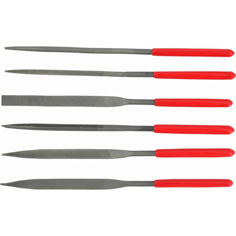 Awtools AW METAL NEEDLE FILE SET 6pcs 4x160x75mm