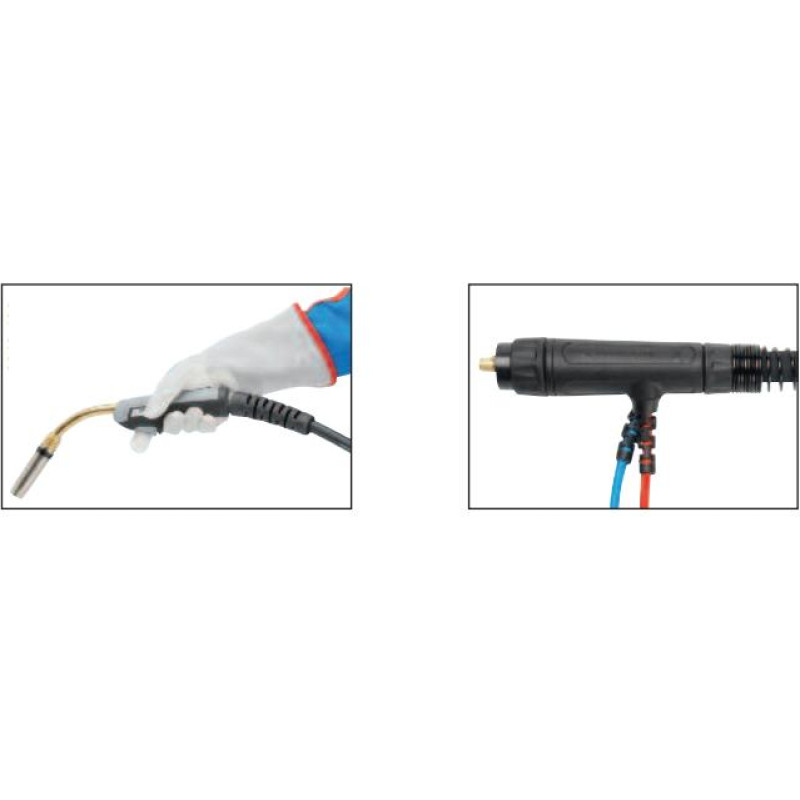 Oerlikon UCHWYT SPAWALNICZY WELDLINE MIG/MAG WMT 500W 5m CHŁODZONY CIECZĄ
