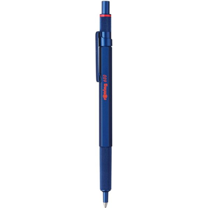 Rotring 600 Ballpoint Pen metallic blue
