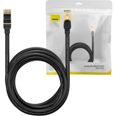 Baseus Ethernet RJ45, 10Gbps, 8m network cable (black)