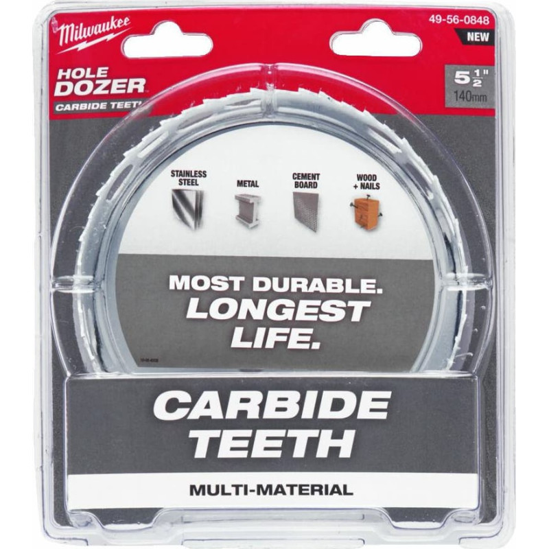 Milwaukee OTWORNICA HOLE DOZER 140mm Z WĘGLIKIEM