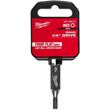 Milwaukee NASADKA 1/4 Z KOŃCÓWKĄ IMBUS  4mm