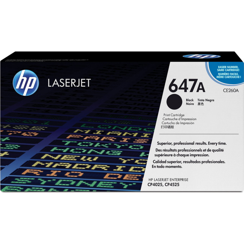 HP Toner Black 17000 pages CE260A