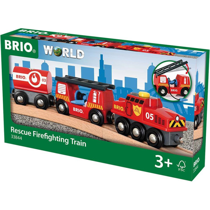 Ravensburger BRIO Light and Sound Fire Engine (33542)