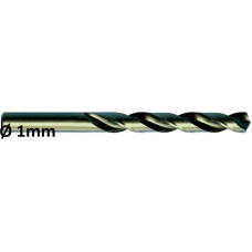 Exact Metalo grąžtas DIN338 HSSE-Co5 Ø1mm 10vnt., Exact