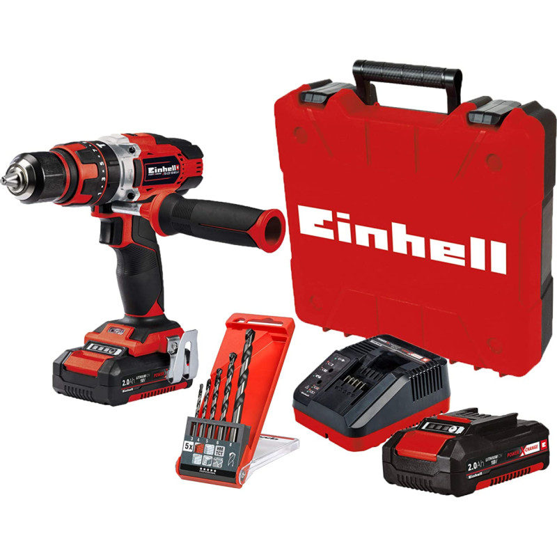 Einhell cordless hammer drill TE-CD 18/48 Li - 4513935