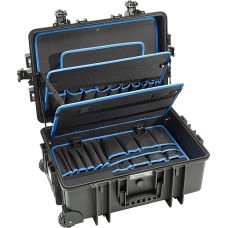 B&W International Tool case JUMBO 6700 117.19/PG (with gas pressure springs), black