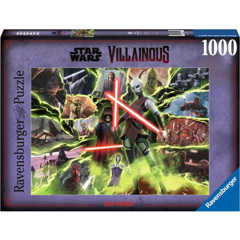 Ravensburger Puzzle Star Wars Villainous: Asajj Ventress (1000 pieces)