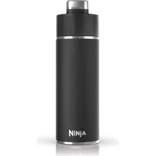 Ninja Thirsti drinking bottle, 700ml (black/stainless steel)