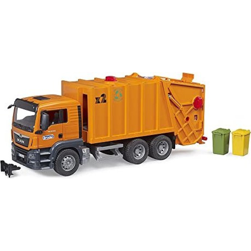Bruder brother MAN TGS garbage truck, model vehicle
