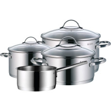 Wmf Consumer Electric WMF pot set Provence Plus, 4-piece (stainless steel)
