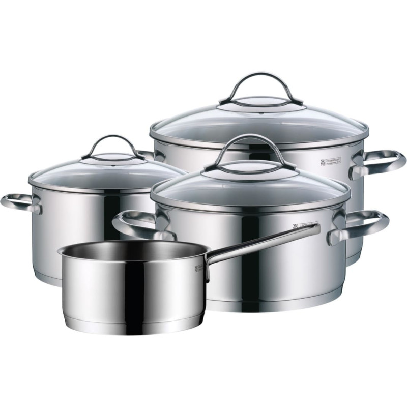 Wmf Consumer Electric WMF pot set Provence Plus, 4-piece (stainless steel)