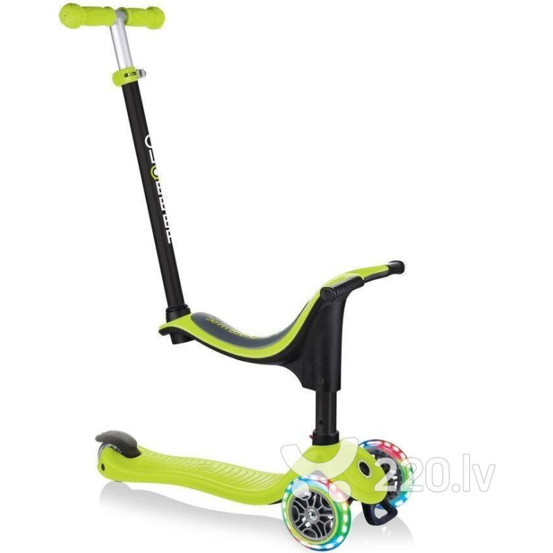 Globber Go Up Foldable Lights green - 649-206