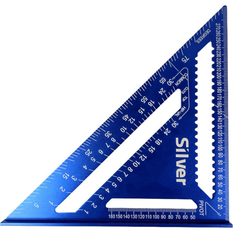 Silver KĄTOWNIK STOLARSKI ALUMINIOWY PRZYMIAR 12