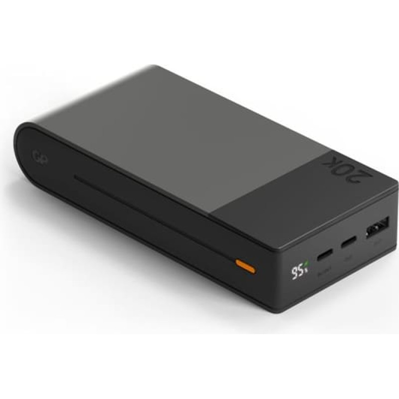 Gp Batteries GP PowerBank M2+ 20C    20000mAh 2xUSB-C/1xUSB-A black LED-Anz.