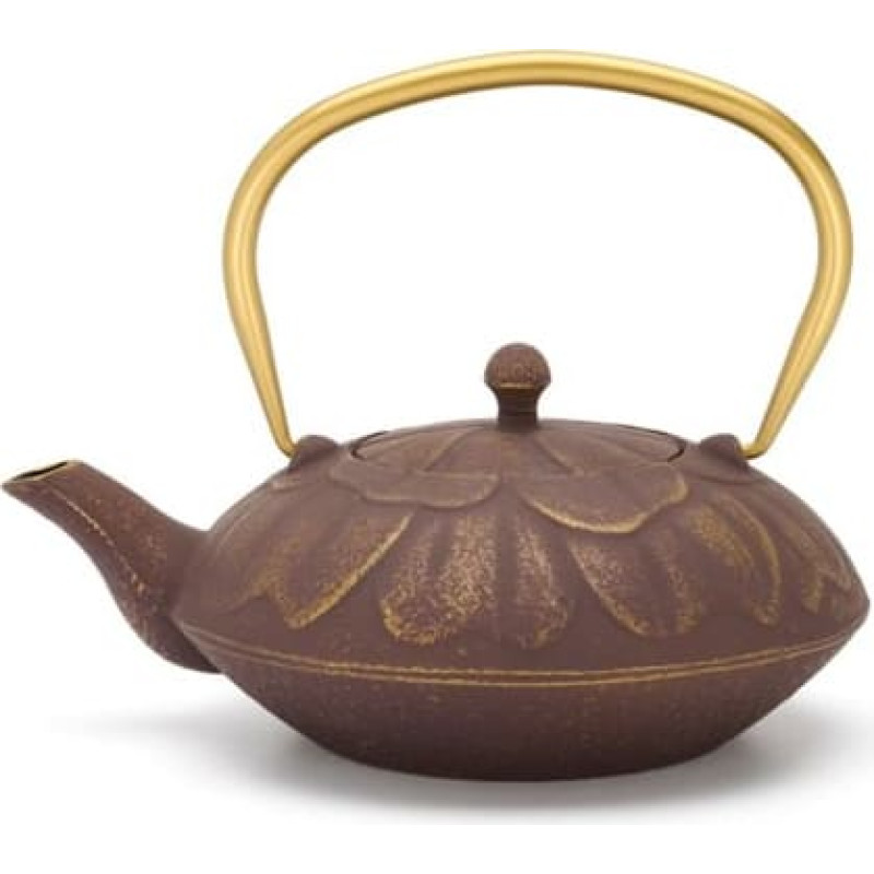 Bredemeijer Teekanne Kunming 1,3l Gusseisen aubergine  153051