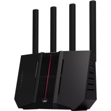 Asus RT-BE92U belaidis maršrutizatorius 10 Gigabit Ethernet Trijų dažnio juostų (2,4 GHz / 5 GHz / 6 GHz) Juoda