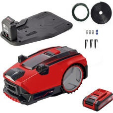 Einhell robotic lawnmower FREELEXO CAM 500 (red/black, Li-Ion battery 3.0Ah, camera + sensor)