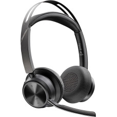 HP Poly Voyager Focus 2, headset (black, stereo, USB-A, Bluetooth)