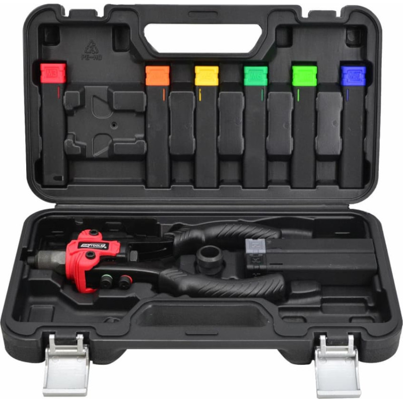 Awtools AW LEVER RIVET GUN 3IN1 M3-M10/ PLASTIC CASE BL