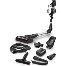 Bosch BSS715CARP siurblys-šluota / elektrinė šluota Dulkių siurbliui šluotai Baterija Sausa Bemaišis 0,3 L Juoda, Sidabras, Balta 5 Ah