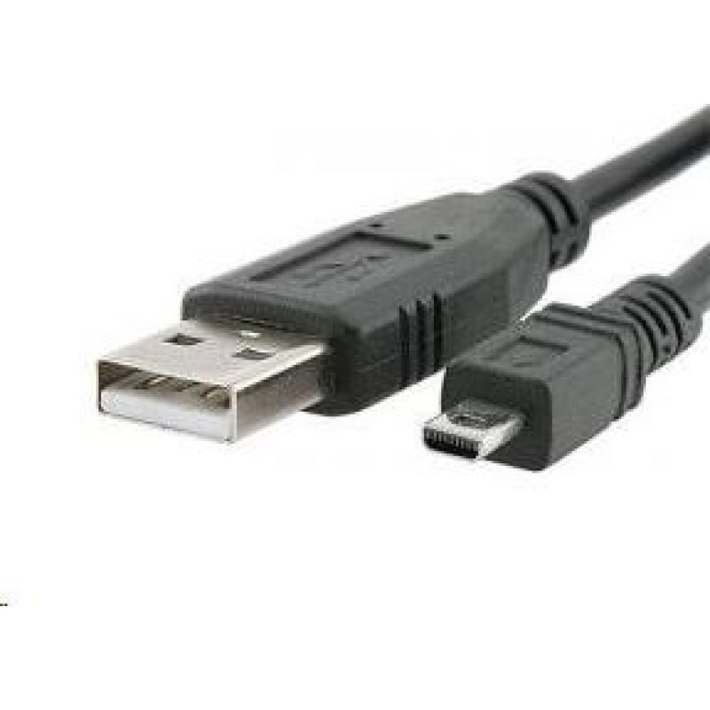 Premiumcord USB cable PremiumCord USB-A - miniUSB 2 m Black (ku2m2d)