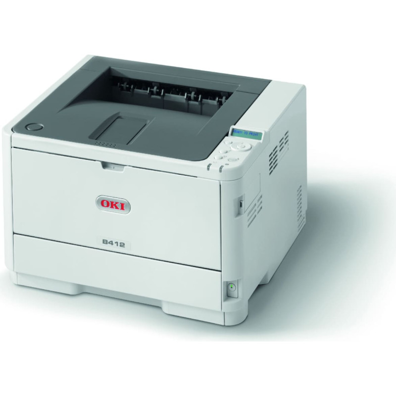 OKI B412dn, LED printer (light grey/grey, USB/LAN)