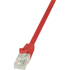 Logilink CAT 5e Patchcord U/UTP Red 0.5M (CP1024U)