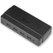 I-Tec U3HUB445 sąsajos šakotuvas USB 3.2 Gen 1 (3.1 Gen 1) Type-B 5000 Mbit/ai Juoda